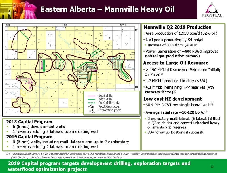 September 2019 Corporate Presentation – Perpetual Energy Inc – slide 22