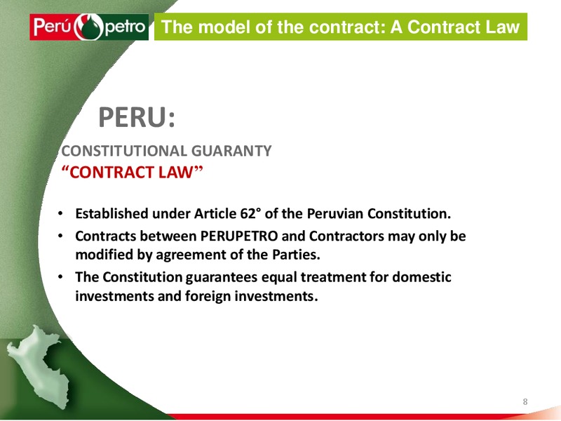 FEBRUARY 2015 CORPORATE PRESENTATION – Perupetrol – slide 8