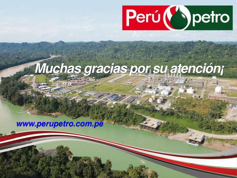 THE DATABASE EXPLORATION AND EXPLOITATION OF HYDROCARBONS – Perupetrol – slide 32