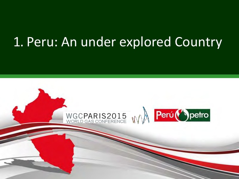 WORLD GAS CONFERENCE – Perupetrol – slide 3
