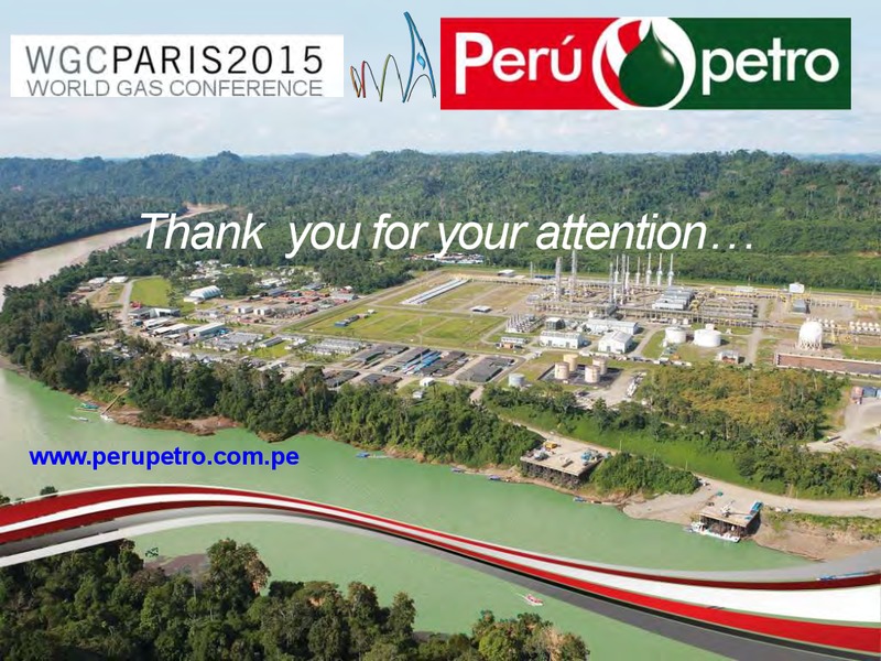 WORLD GAS CONFERENCE – Perupetrol – slide 34