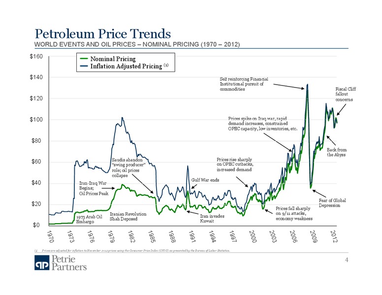 ENERCOM OIL & SERVICES CONFERENCE AND WEBCAST – Petrie Partners – slide 4
