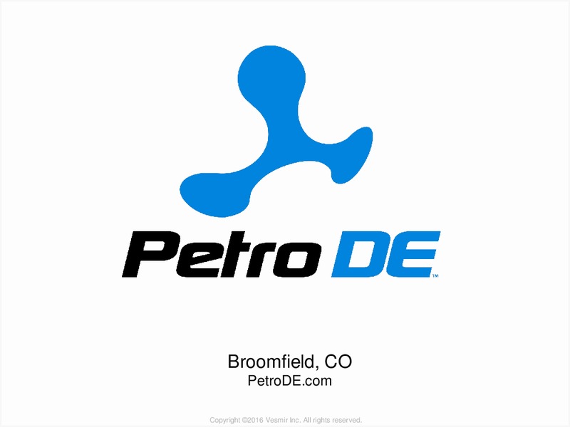 Enercom Conference – PetroDE – slide 33