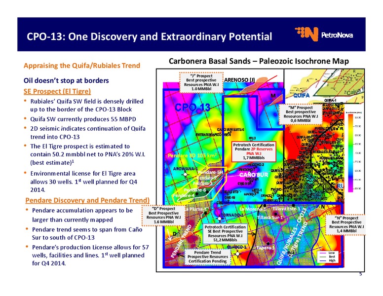 Operational Update – Petronova Inc. – slide 5