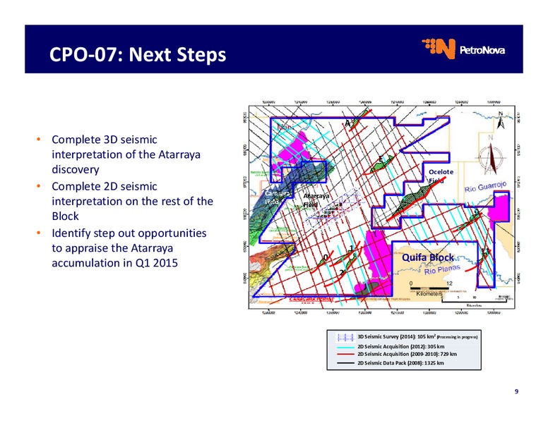 Operational Update – Petronova Inc. – slide 9