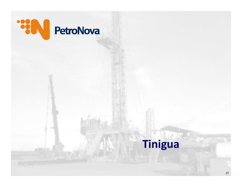 Operational Update – Petronova Inc. – slide 27