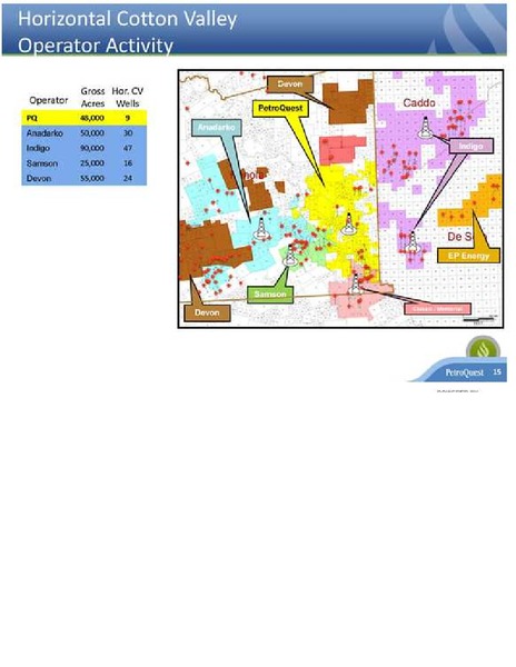 IPAA Oil & Gas Investment Symposia – Petroquest Energy Inc. – slide 15