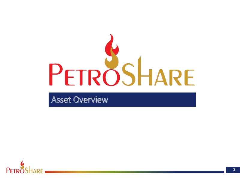 August 2018 Enercom Conference – PetroShare Corp. – slide 3