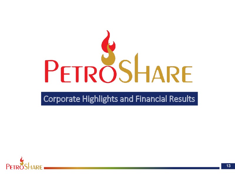 August 2018 Enercom Conference – PetroShare Corp. – slide 13
