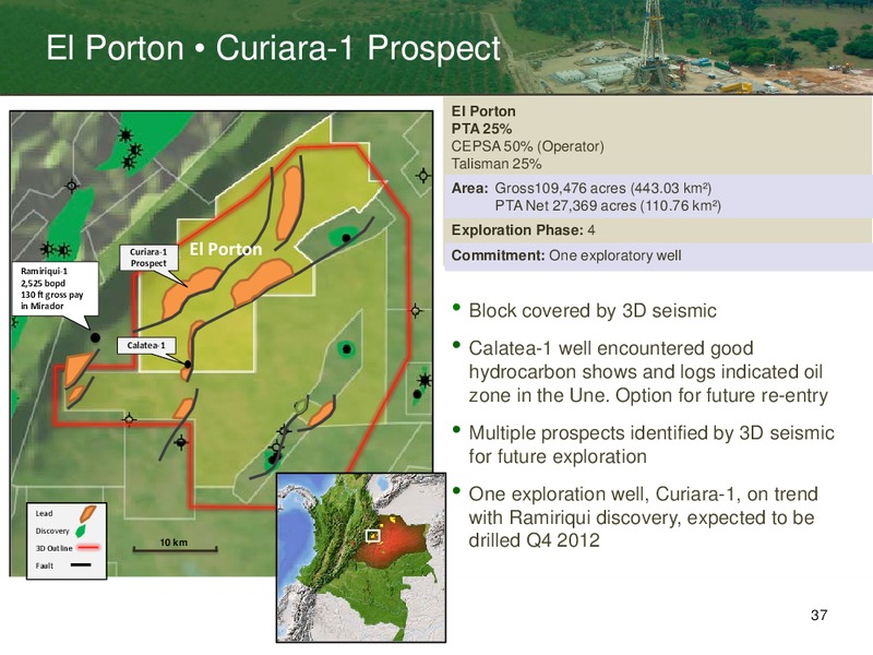 RAYMOND JAMES INVESTING IN COLOMBIA OIL AND GAS CONFERENCE – Petroamerica Oil Corp – slide 36