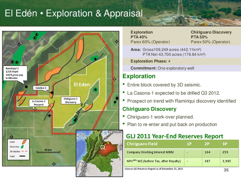 PETERS AND CO 2012 ENERGY CONFERENCE – Petroamerica Oil Corp – slide 34