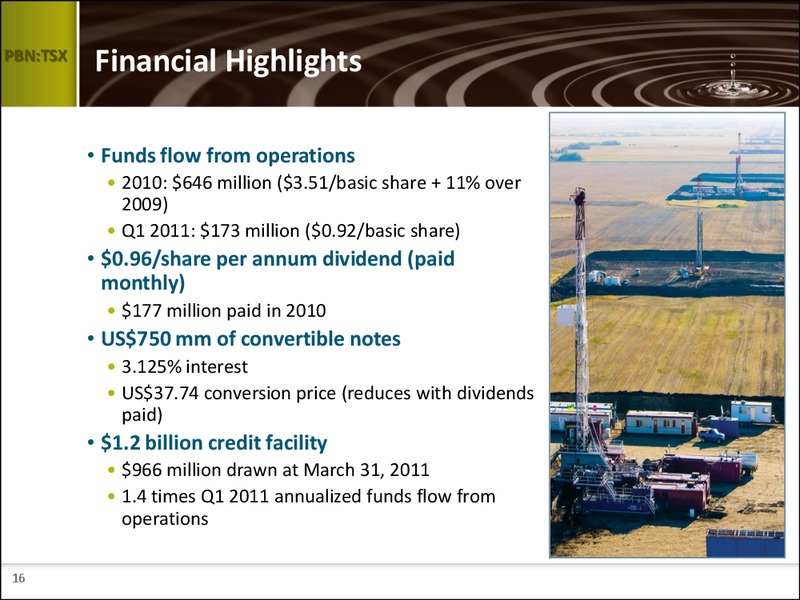 MAY 2011 ANNUAL GENERAL MEETING – Petrobank Energy and Resources Ltd. – slide 15