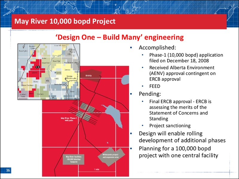 MAY 2011 ANNUAL GENERAL MEETING – Petrobank Energy and Resources Ltd. – slide 35