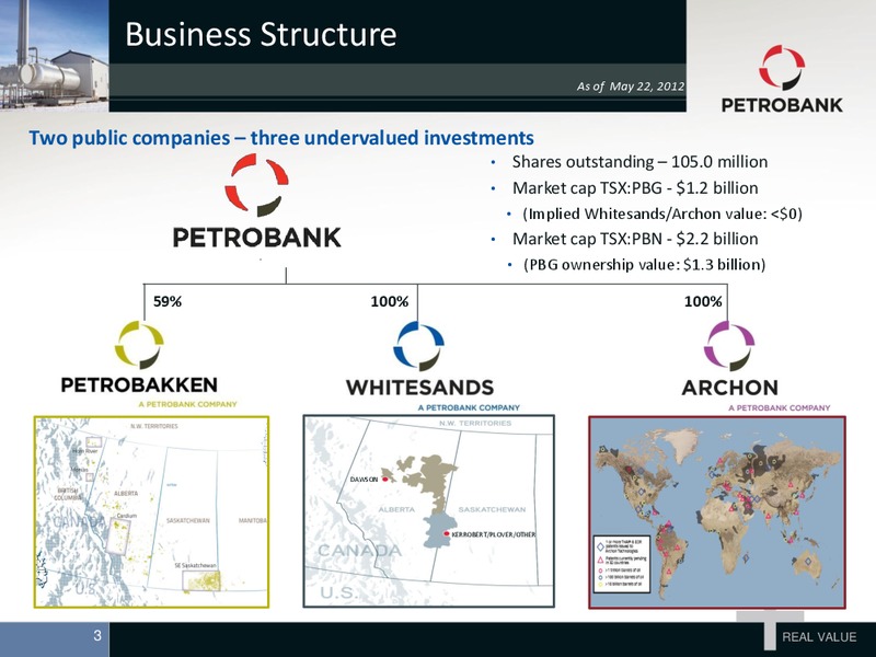 MAY 2012 ANNUAL GENERAL MEETING – Petrobank Energy and Resources Ltd. – slide 3