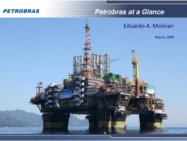 MARCH 2009 CORPORATE PRESENTATION – Petrobras – slide 1
