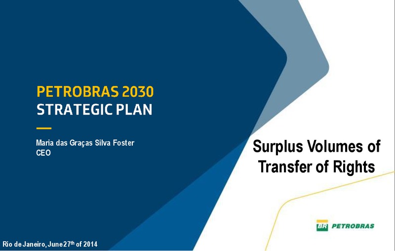 Strategic Plan – Petrobras – slide 1