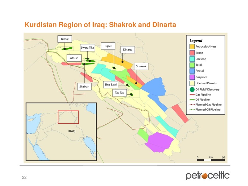 2013 CAPITAL MARKETS DAY – Petroceltic International Plc – slide 22