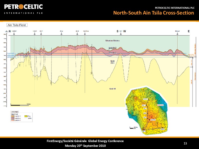 FIRST ENERGY SOCITE GENERALE GLOBAL ENERGY CONFERENCE – Petroceltic International Plc – slide 12