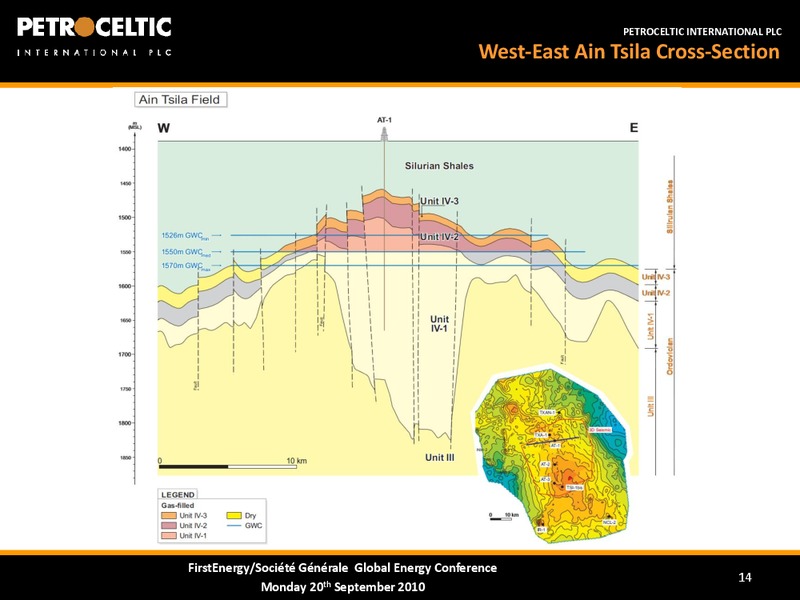 FIRST ENERGY SOCITE GENERALE GLOBAL ENERGY CONFERENCE – Petroceltic International Plc – slide 13