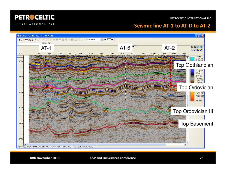 BAML EP AND OIL SERVICES CONFERENCE – Petroceltic International Plc – slide 26