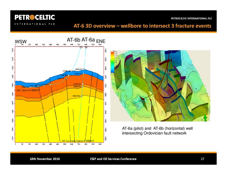 BAML EP AND OIL SERVICES CONFERENCE – Petroceltic International Plc – slide 27