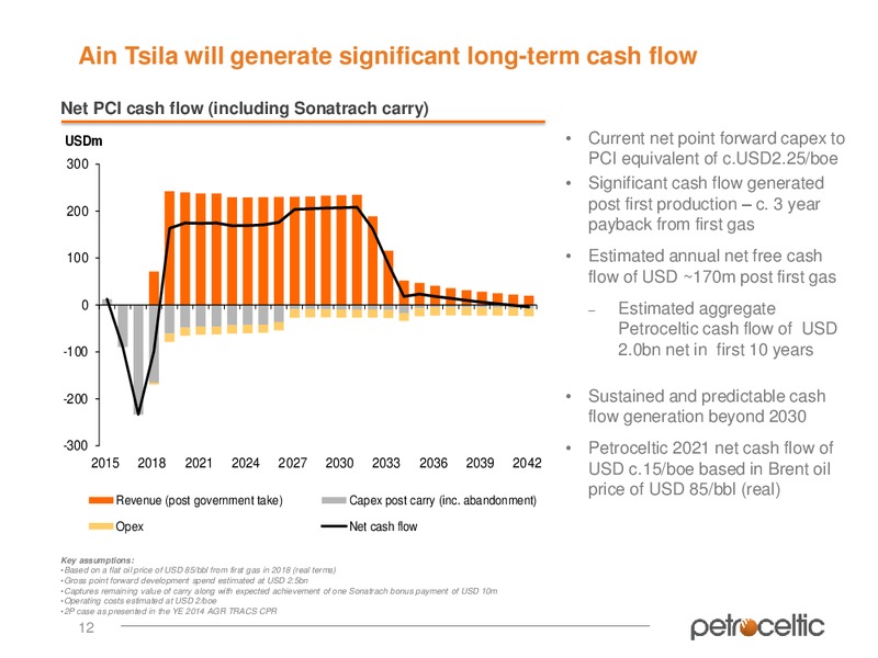 November 2015 Natural Resources Forum – Petroceltic International Plc – slide 11
