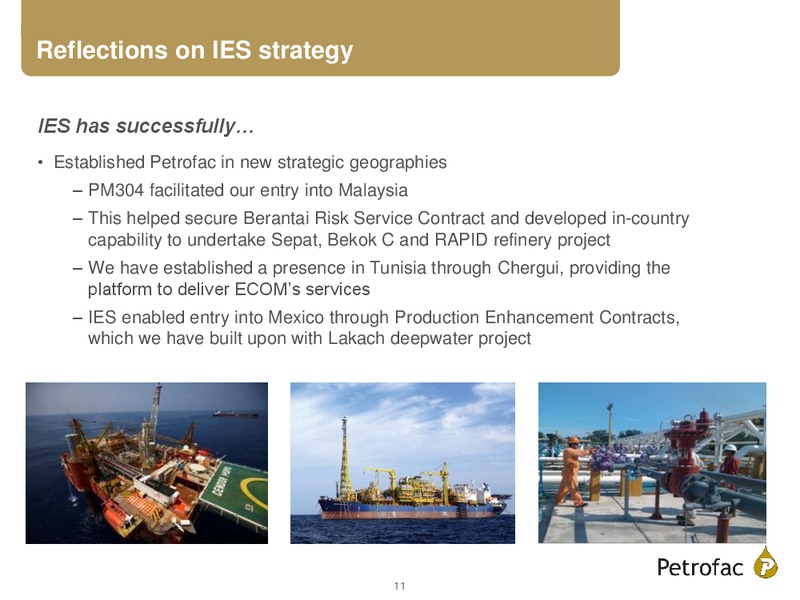 FINAL RESULTS 2014 – Petrofac – slide 10