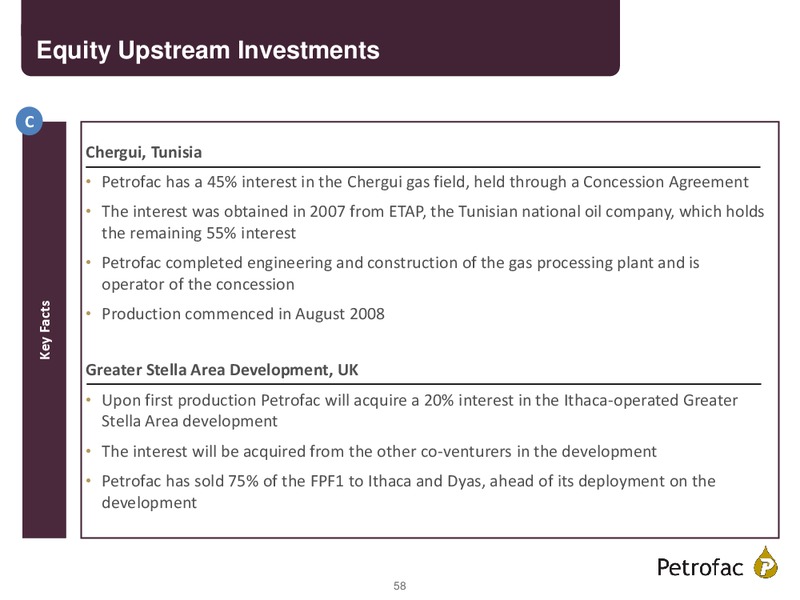 FINAL RESULTS 2014 – Petrofac – slide 57