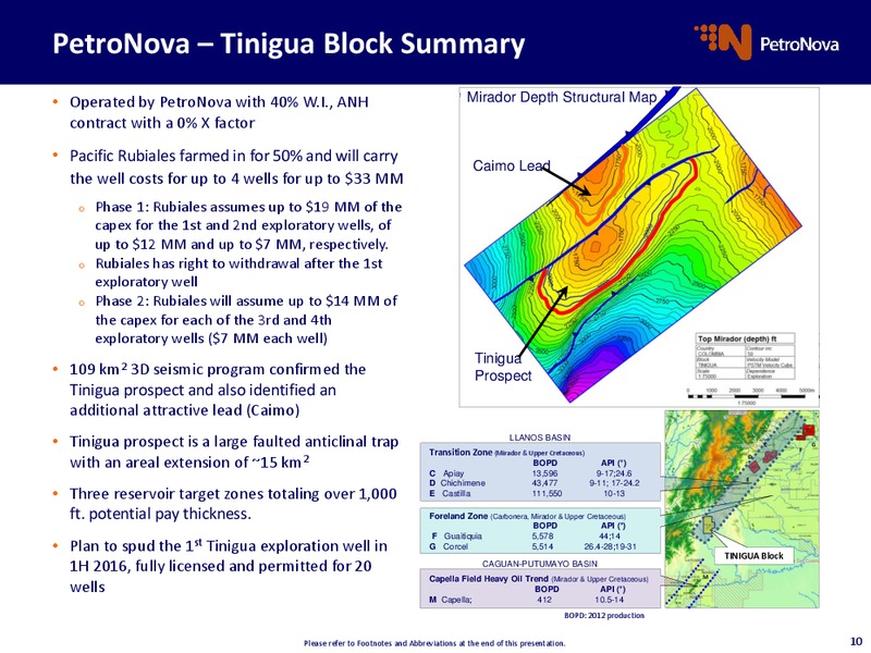 BUSINESS COMBINATION OF PETROAMERICA OIL CORP AND PETRONOVA INC – Petronova Inc. – slide 11