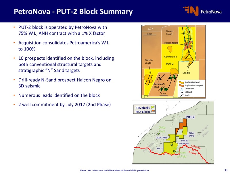 BUSINESS COMBINATION OF PETROAMERICA OIL CORP AND PETRONOVA INC – Petronova Inc. – slide 12