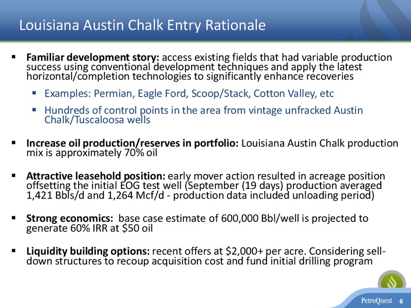 January 2018 Corporate Presentation – Petroquest Energy Inc. – slide 5