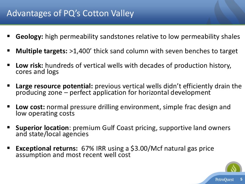 EnerCom Oil & Gas Conference 2017 – Petroquest Energy Inc. – slide 4