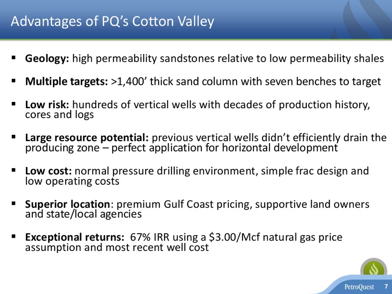 May 2017 Corporate Presentation – Petroquest Energy Inc. – slide 6