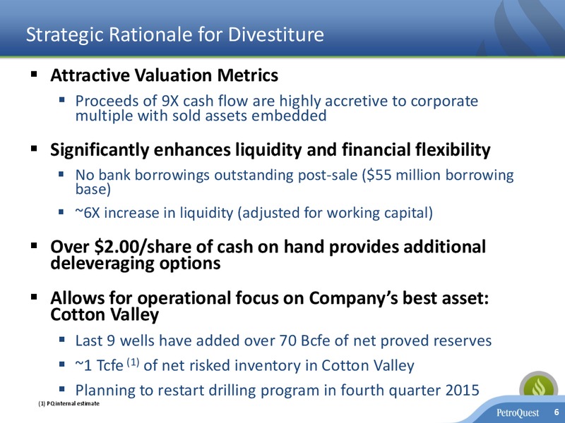 IPAA OGIS San Francisco – Petroquest Energy Inc. – slide 5