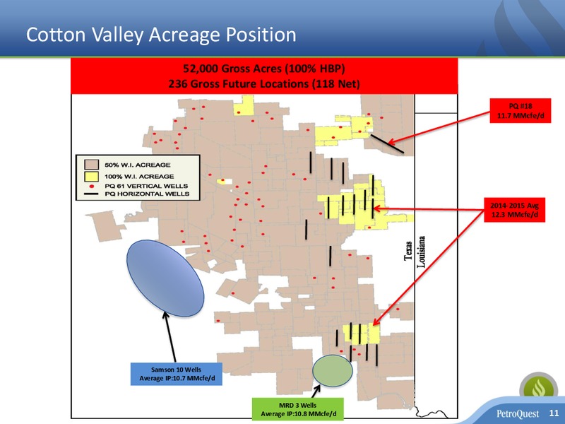 IPAA OGIS San Francisco – Petroquest Energy Inc. – slide 10