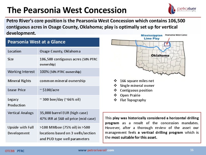 May 2015 Corporate Presentation – Petro River Oil Corp. – slide 12