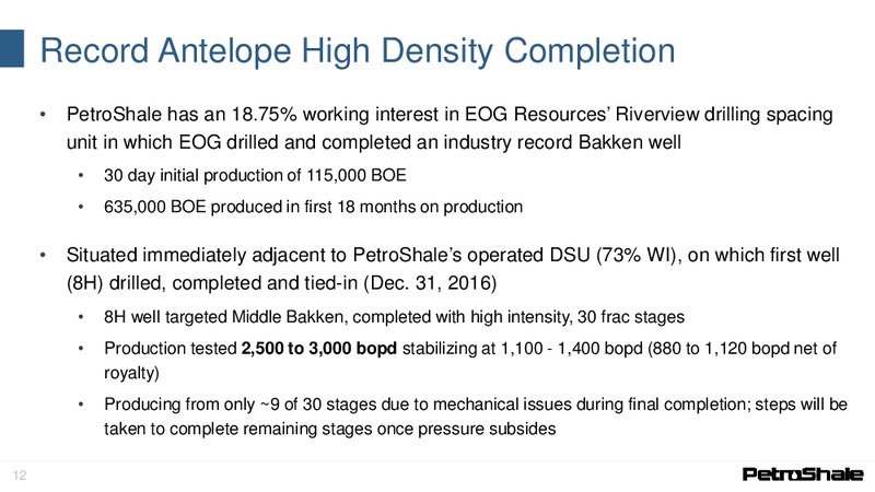 Corporate Presentation – Petroshale Energy Llc – slide 10