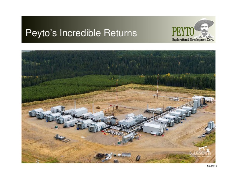 January 2019 Corporate Presentation – Peyto Exploration & Development Corp – slide 32