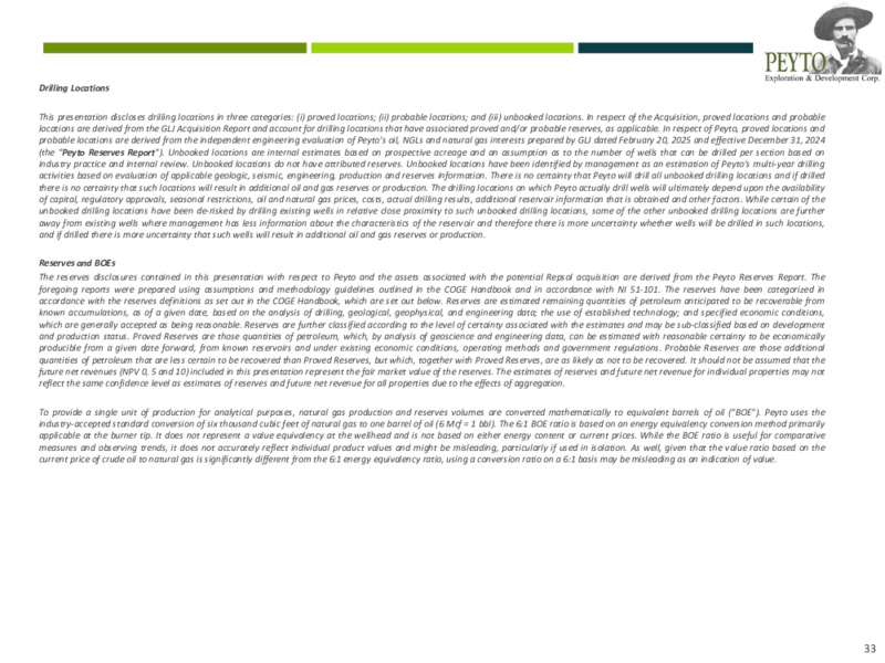 April 2025 Corporate Presentation – Peyto Exploration & Development Corp – slide 32