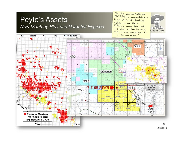 April 2019 Corporate Presentation – Peyto Exploration & Development Corp – slide 31