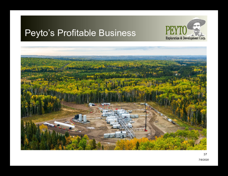 April 2020 Investor Presentation – Peyto Exploration & Development Corp – slide 36