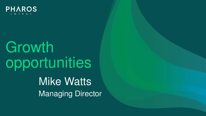 Preliminary Results 2019 – Pharos Energy – slide 23