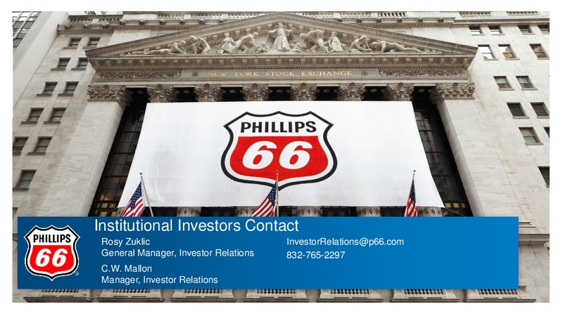Credit Suisse 21st Annual Energy Summit – Phillips 66 – slide 18