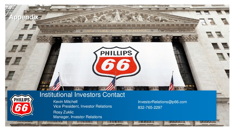 CITI GLOBAL ENERGY AND UTILITIES CONFERENCE – Phillips 66 – slide 17