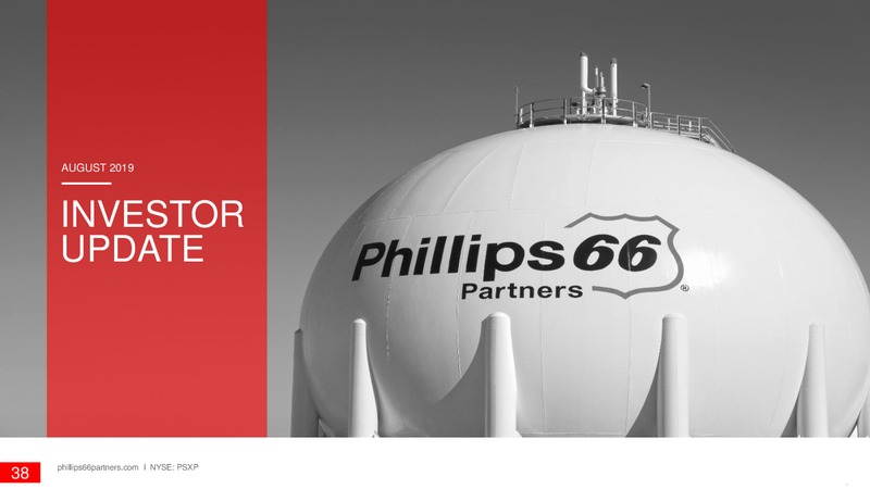 August 2019 Investor Update – Phillips 66 – slide 37