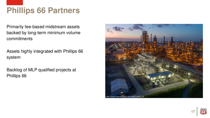 August 2020 Investor Update – Phillips 66 – slide 16