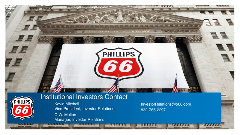 Investor Presentation September 2015 – Phillips 66 – slide 26
