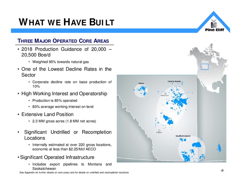 March 2018 Investor Update – Pine Cliff Energy Ltd. – slide 5