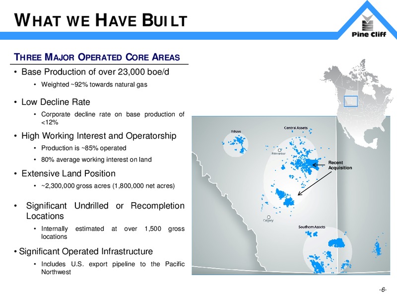 Investor Update March 2016 – Pine Cliff Energy Ltd. – slide 6