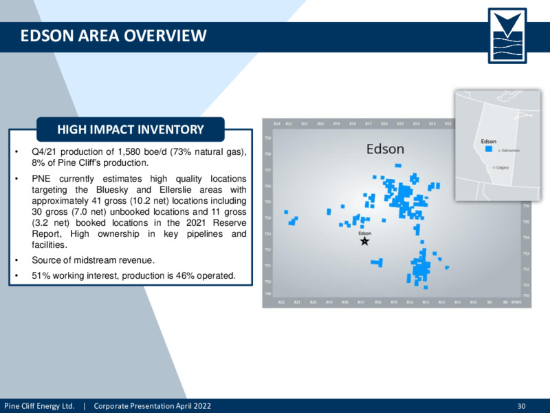April 2022 Corporate Presentation – Pine Cliff Energy Ltd. – slide 31